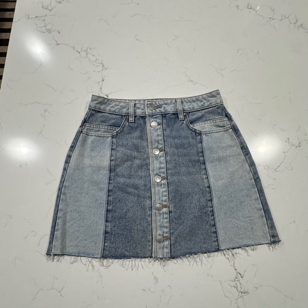 Pacsun Denim Mini Skirt